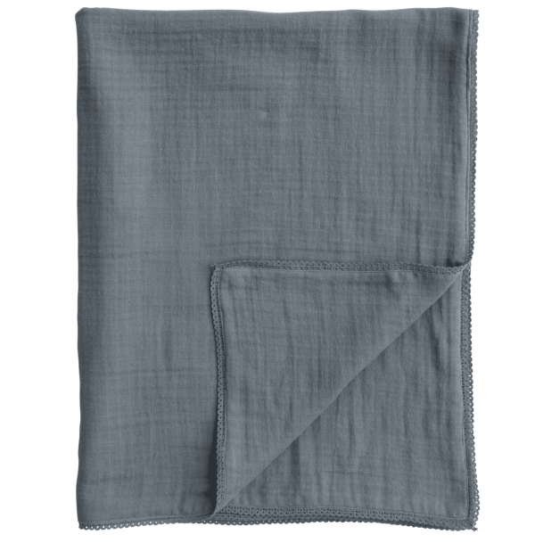 Double Cloth Baby Blanket, Blue